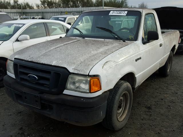 1FTYR10D34PA94888 - 2004 FORD RANGER WHITE photo 2