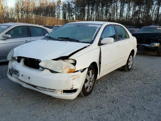 2T1BR32E66C678310 - 2006 TOYOTA COROLLA CE WHITE photo 2