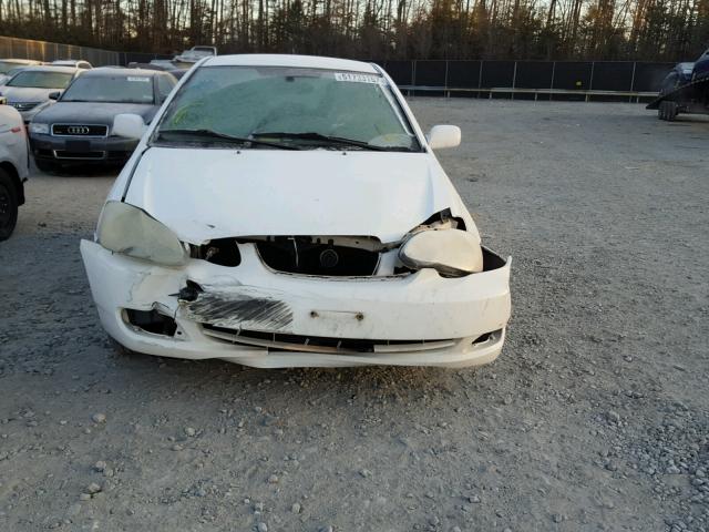 2T1BR32E66C678310 - 2006 TOYOTA COROLLA CE WHITE photo 9