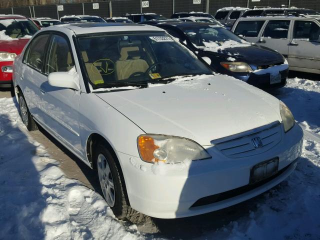 2HGES26773H578596 - 2003 HONDA CIVIC EX WHITE photo 1