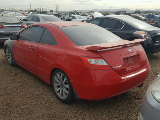 2HGFG2A53BH700977 - 2011 HONDA CIVIC SI RED photo 3