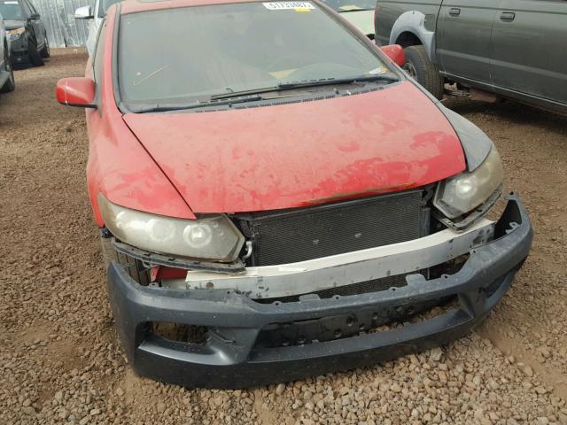 2HGFG2A53BH700977 - 2011 HONDA CIVIC SI RED photo 9