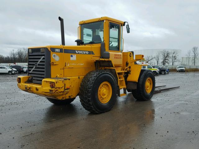 L90DV64312 - 2001 VOLVO L90D YELLOW photo 4