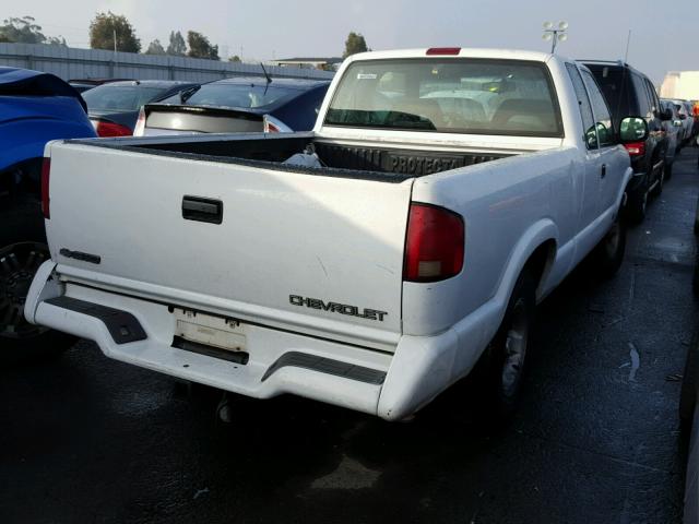 1GCCS19X1VK239985 - 1997 CHEVROLET S TRUCK S1 WHITE photo 4