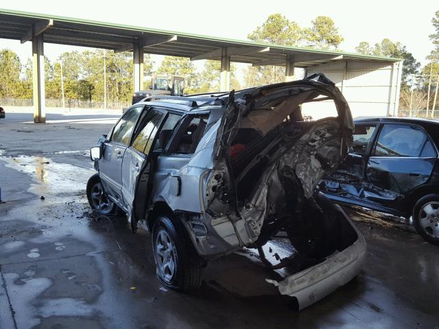 JTEGD21A640082078 - 2004 TOYOTA HIGHLANDER SILVER photo 3