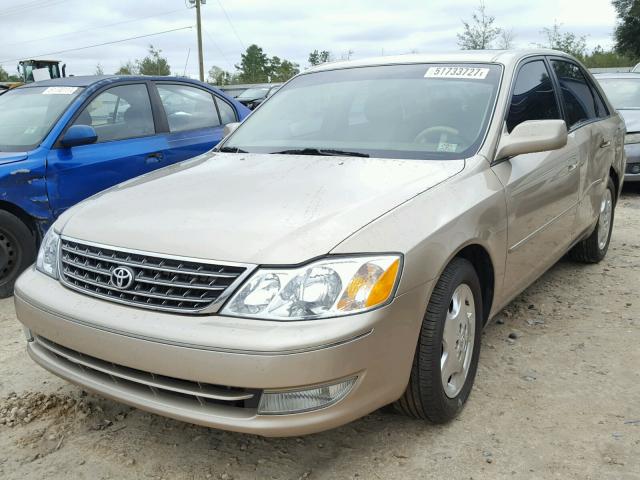 4T1BF28BX4U368897 - 2004 TOYOTA AVALON XL TAN photo 2