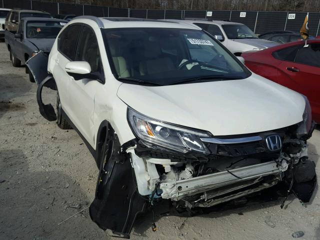 5J6RM4H95GL120661 - 2016 HONDA CR-V TOURI WHITE photo 1