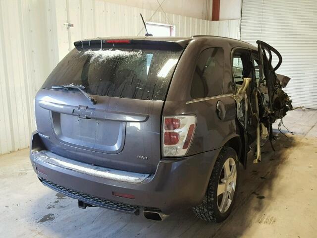 2CNDL037386066476 - 2008 CHEVROLET EQUINOX SP GRAY photo 4