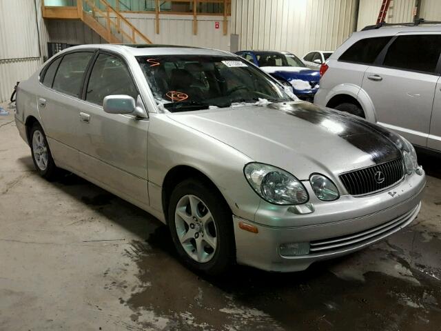 JT8BD69S610137304 - 2001 LEXUS GS 300 SILVER photo 1