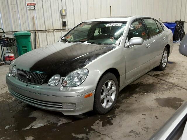 JT8BD69S610137304 - 2001 LEXUS GS 300 SILVER photo 2