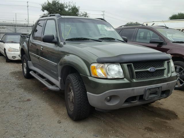 1FMZU67E82UC20087 - 2002 FORD EXPLORER S GREEN photo 1