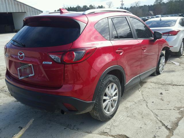 JM3KE2CY6E0356393 - 2014 MAZDA CX-5 TOURI RED photo 4