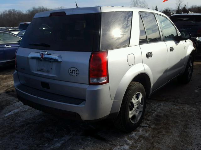 5GZCZ33D16S828492 - 2006 SATURN VUE SILVER photo 4