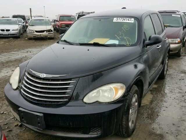 3A4FY58B46T354843 - 2006 CHRYSLER PT CRUISER BLACK photo 2