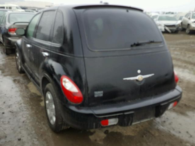 3A4FY58B46T354843 - 2006 CHRYSLER PT CRUISER BLACK photo 3