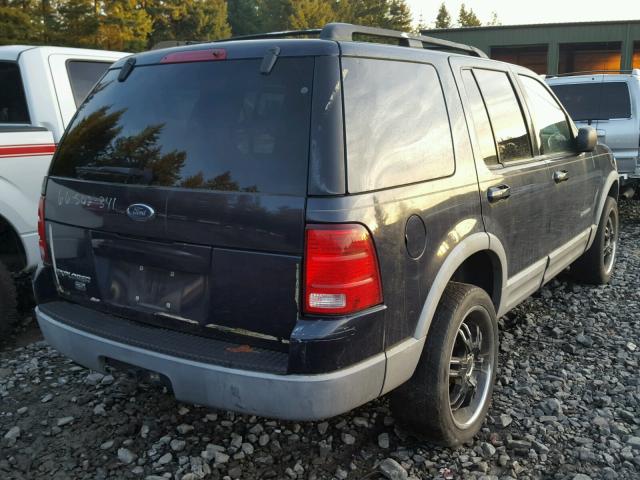 1FMZU63E22ZA28463 - 2002 FORD EXPLORER X BLUE photo 4