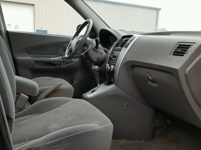 KM8JN12D46U320074 - 2006 HYUNDAI TUCSON GLS BLUE photo 5