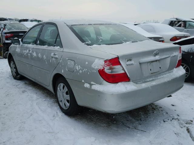 4T1BE32K04U917914 - 2004 TOYOTA CAMRY LE 银色 照片 3