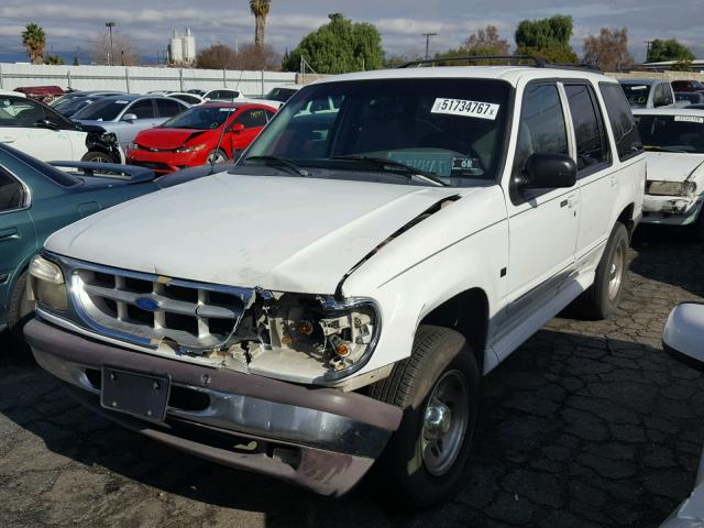 1FMDU32P6VZB80780 - 1997 FORD EXPLORER WHITE photo 2