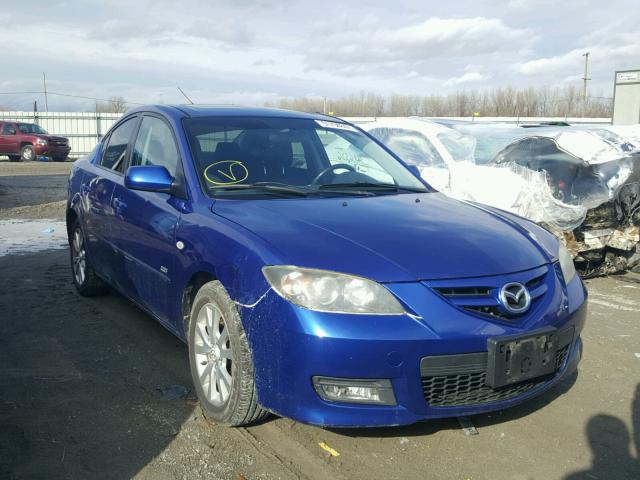 JM1BK123971610113 - 2007 MAZDA 3 S BLUE photo 1