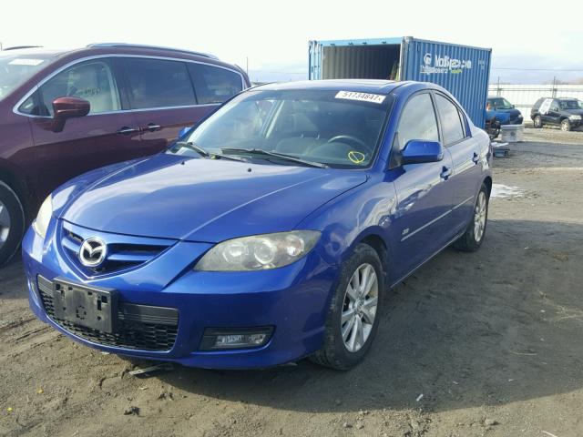 JM1BK123971610113 - 2007 MAZDA 3 S BLUE photo 2