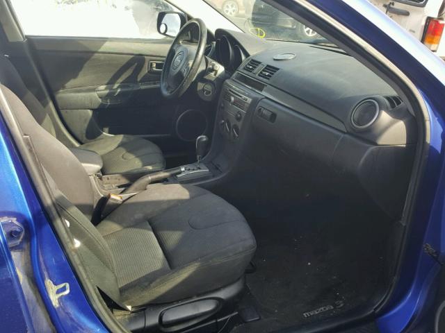 JM1BK123971610113 - 2007 MAZDA 3 S BLUE photo 5