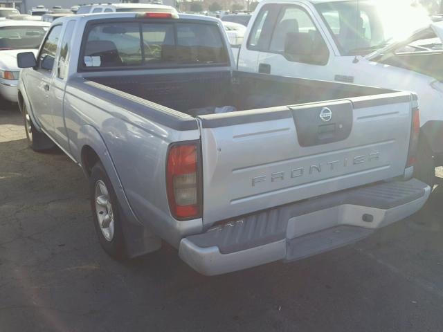 1N6DD26T93C446957 - 2003 NISSAN FRONTIER K SILVER photo 3