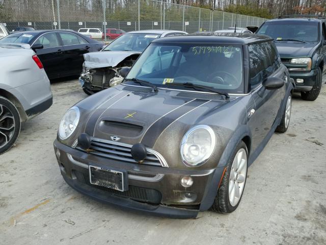 WMWRE33483TD72245 - 2003 MINI COOPER S GRAY photo 2