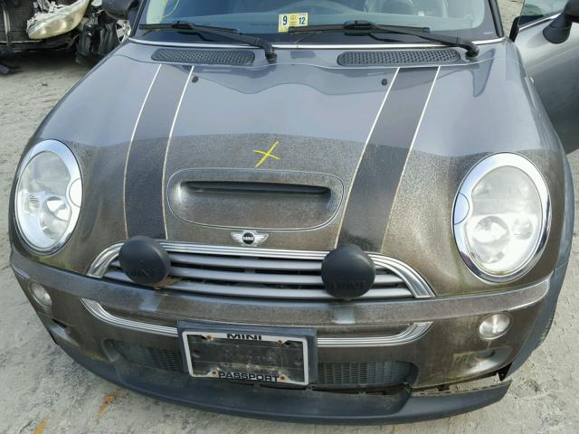 WMWRE33483TD72245 - 2003 MINI COOPER S GRAY photo 7