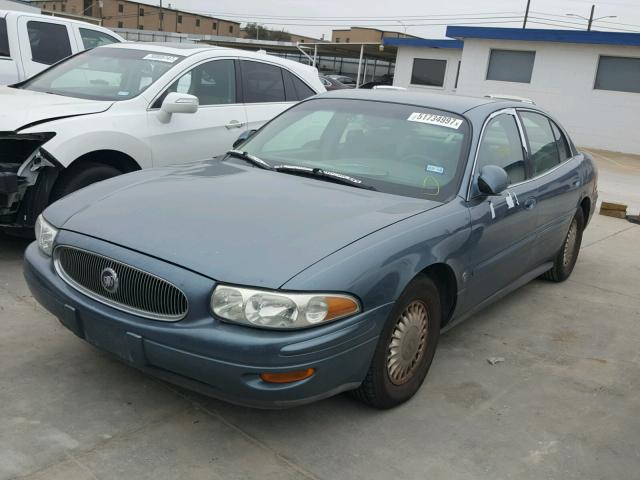 1G4HR54K1YU257573 - 2000 BUICK LESABRE LI GRAY photo 2