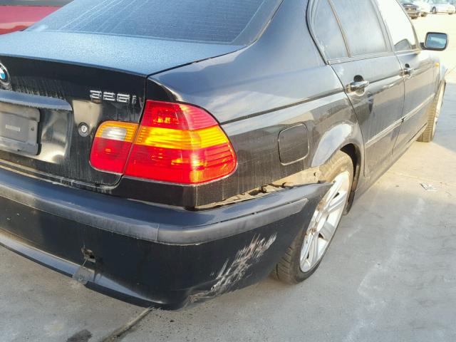 WBAET37482NJ18212 - 2002 BMW 325 I BLACK photo 9