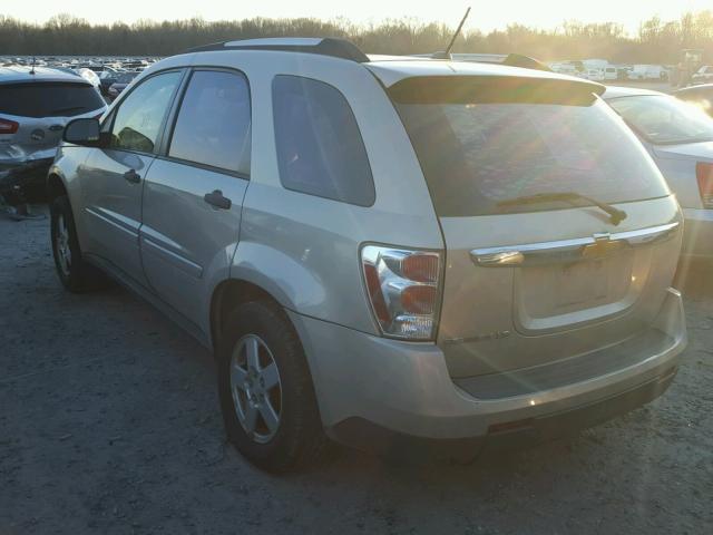 2CNDL13F296208623 - 2009 CHEVROLET EQUINOX LS GOLD photo 3