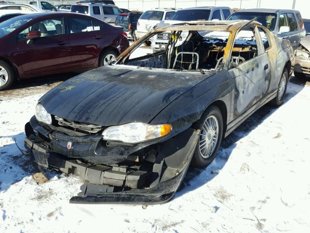 2G1WW15E729344431 - 2002 CHEVROLET MONTE CARL 黑色 照片 2