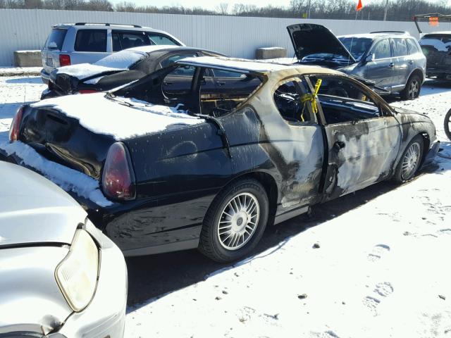 2G1WW15E729344431 - 2002 CHEVROLET MONTE CARL 黑色 照片 4