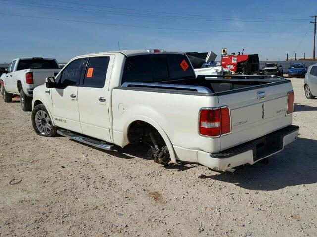 5LTPW16548FJ04003 - 2008 LINCOLN MARK LT WHITE photo 3