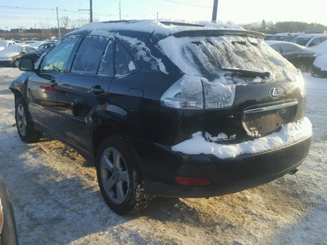 2T2GA31U74C013527 - 2004 LEXUS RX 330 BLACK photo 3