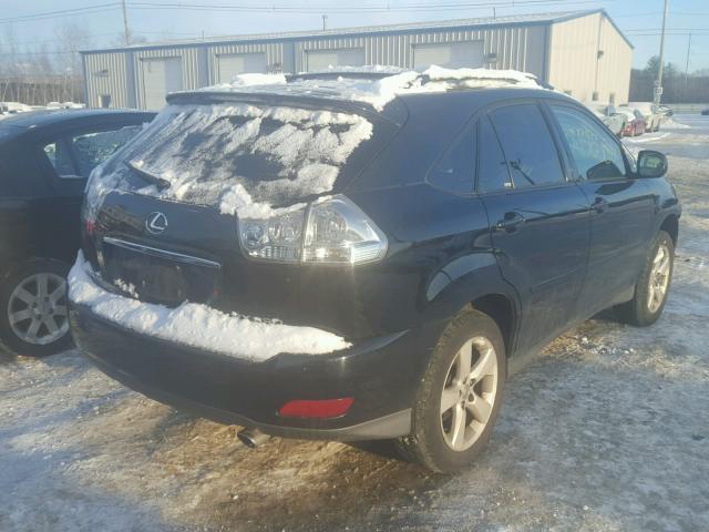 2T2GA31U74C013527 - 2004 LEXUS RX 330 BLACK photo 4