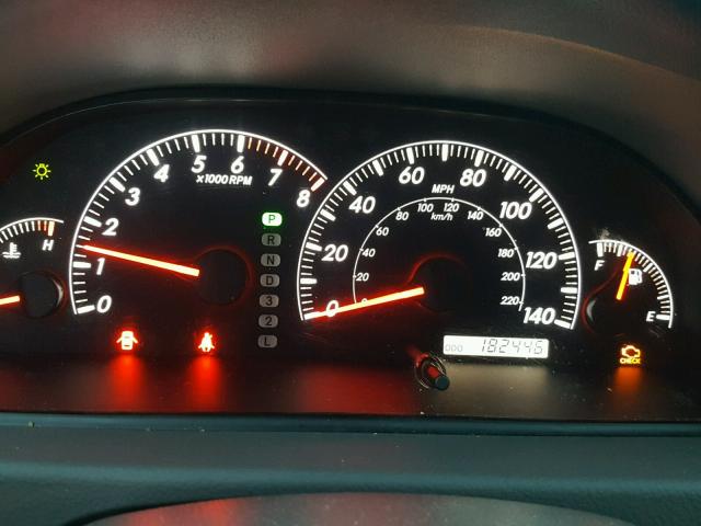 4T1BF30K85U095932 - 2005 TOYOTA CAMRY LE SILVER photo 8