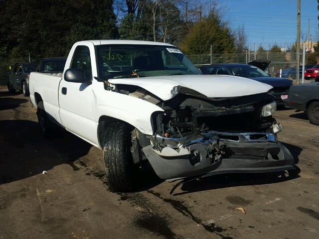 1GTEC14Z97E171886 - 2007 GMC NEW SIERRA WHITE photo 1