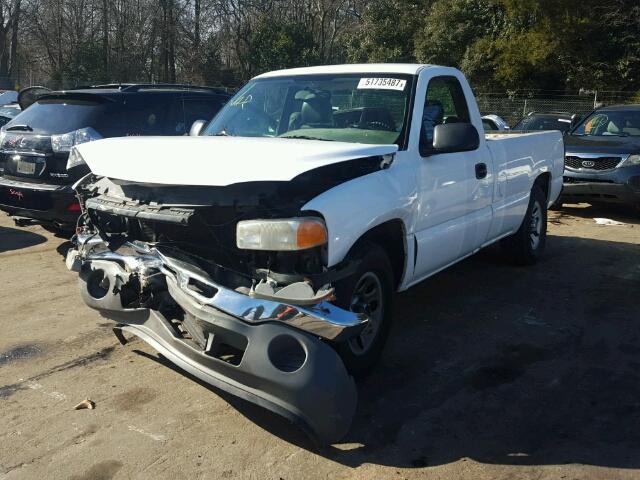 1GTEC14Z97E171886 - 2007 GMC NEW SIERRA WHITE photo 2