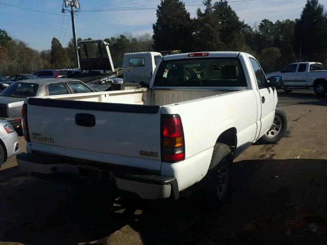 1GTEC14Z97E171886 - 2007 GMC NEW SIERRA WHITE photo 4