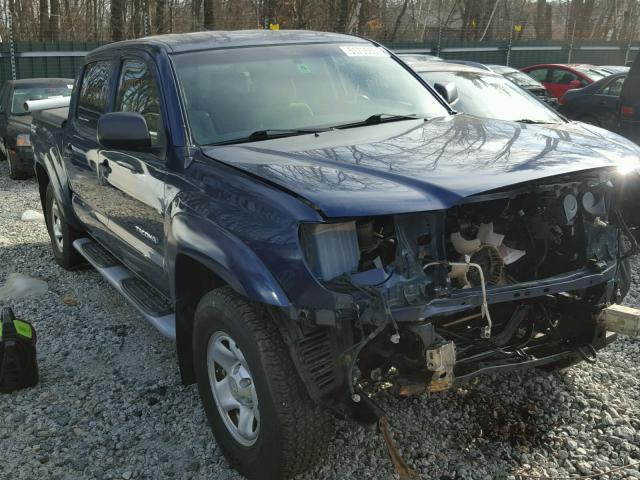 5TELU42N47Z446020 - 2007 TOYOTA TACOMA DOU BLUE photo 1