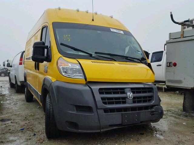 3C6TRVDG9JE108415 - 2018 RAM PROMASTER 黄色 照片 1