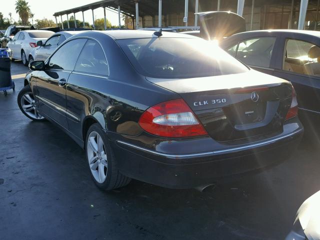 WDBTJ56H49F261659 - 2009 MERCEDES-BENZ CLK 350 BLACK photo 3