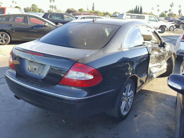 WDBTJ56H49F261659 - 2009 MERCEDES-BENZ CLK 350 BLACK photo 4