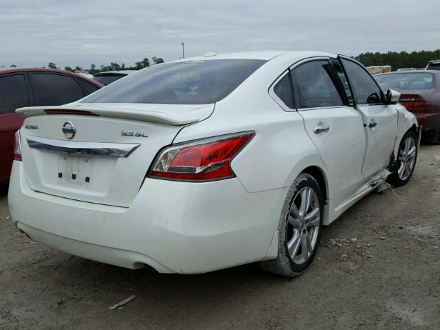 1N4BL3AP2FC196288 - 2015 NISSAN ALTIMA 3.5 WHITE photo 4