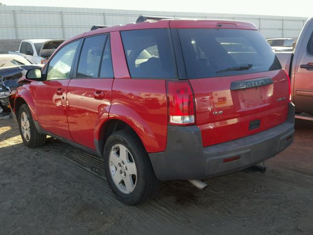 5GZCZ63414S834761 - 2004 SATURN VUE RED photo 3