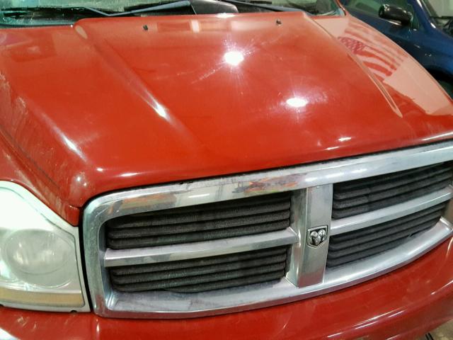 1D4HB48D24F133604 - 2004 DODGE DURANGO SL RED photo 10