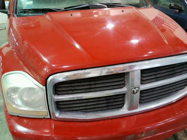 1D4HB48D24F133604 - 2004 DODGE DURANGO SL RED photo 9