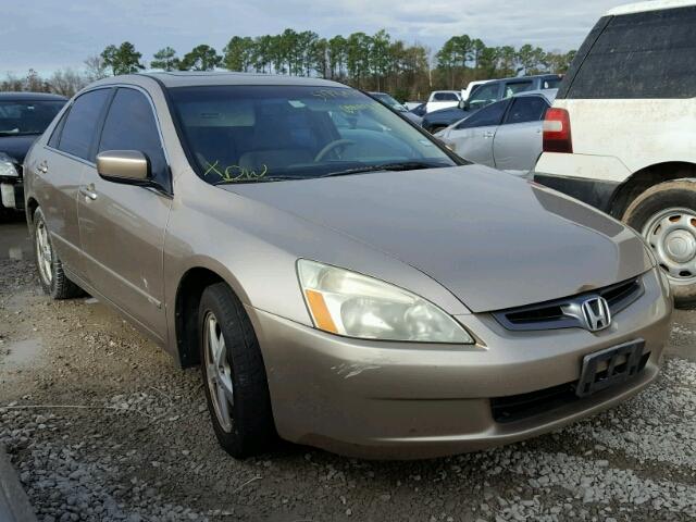 1HGCM56705A047437 - 2005 HONDA ACCORD EX GOLD photo 1